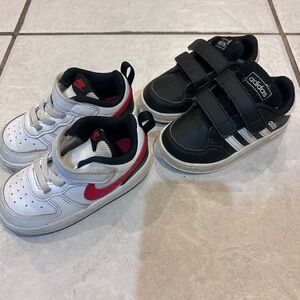 Adidas and Nike Infant Sneakers